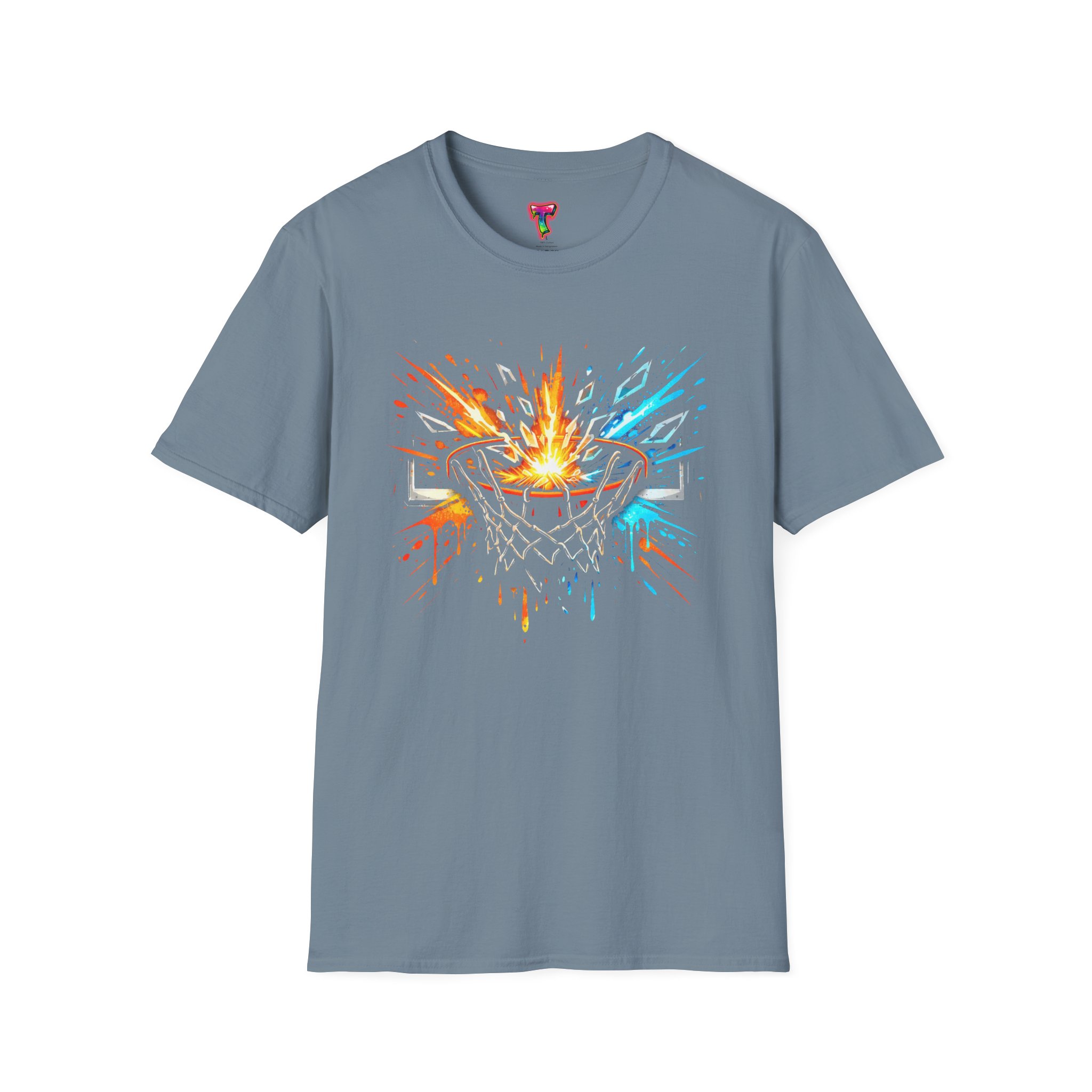 Basketball Hoop Explosion T-Shirt - Ảnh 13