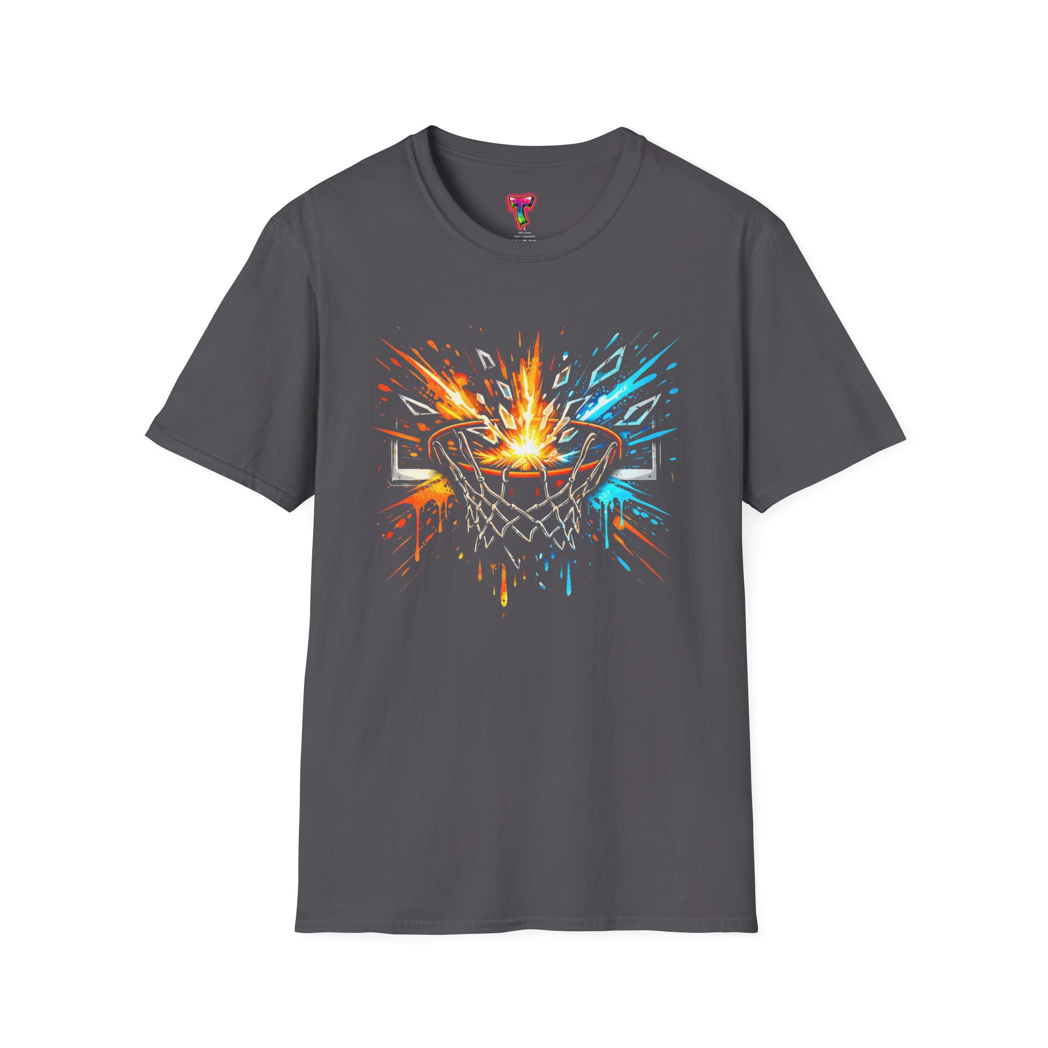 Basketball Hoop Explosion T-Shirt - Ảnh 21