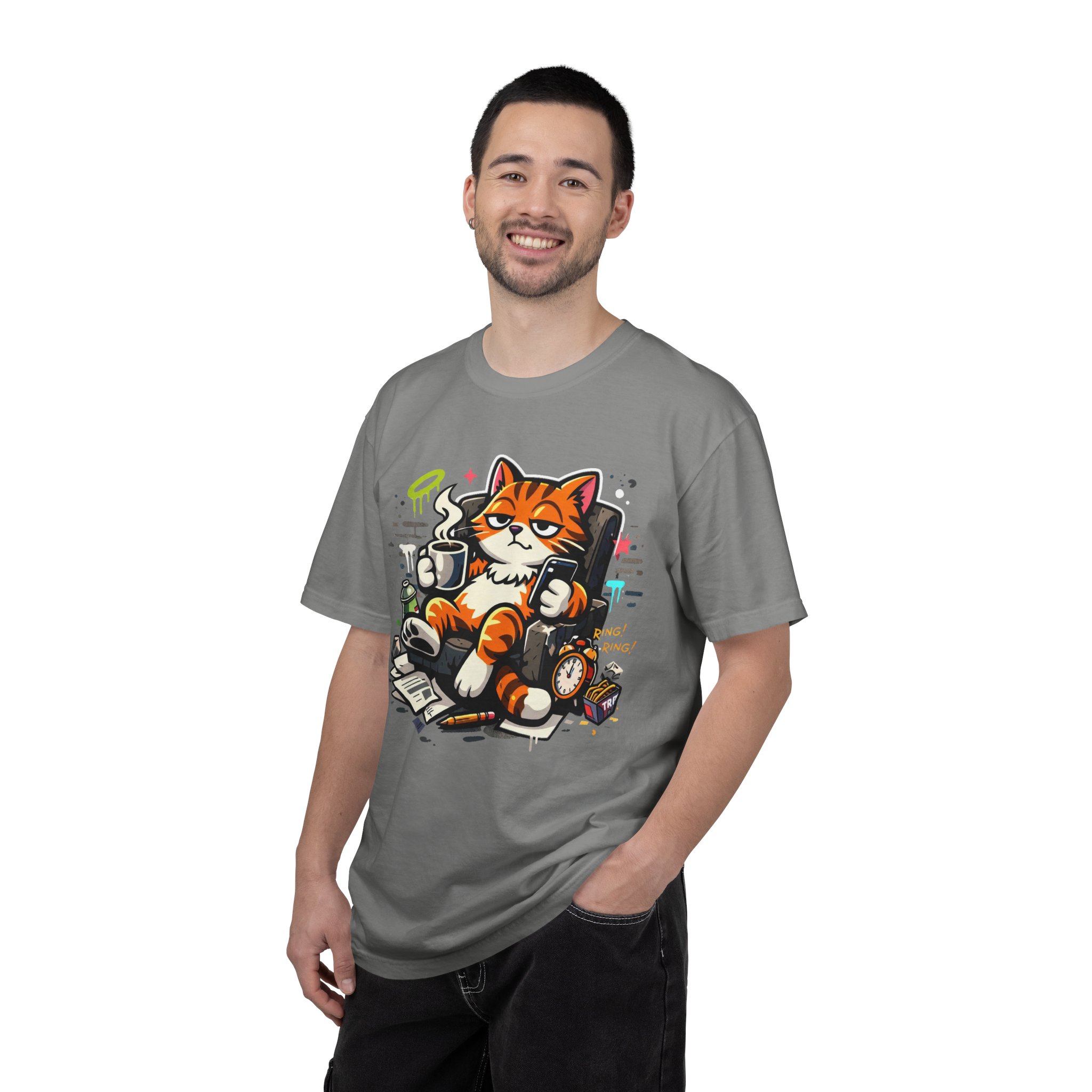Relaxed Cat Lounge T-Shirt - Ảnh 40