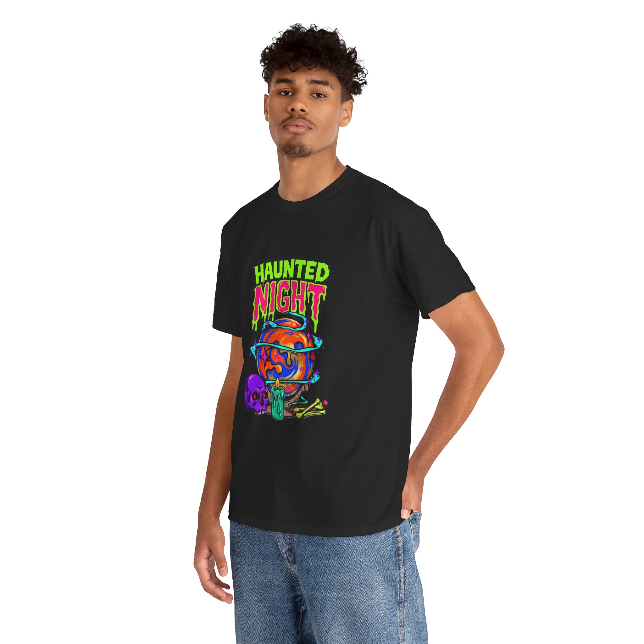 Haunted Night Halloween T‑Shirt - Ảnh 18